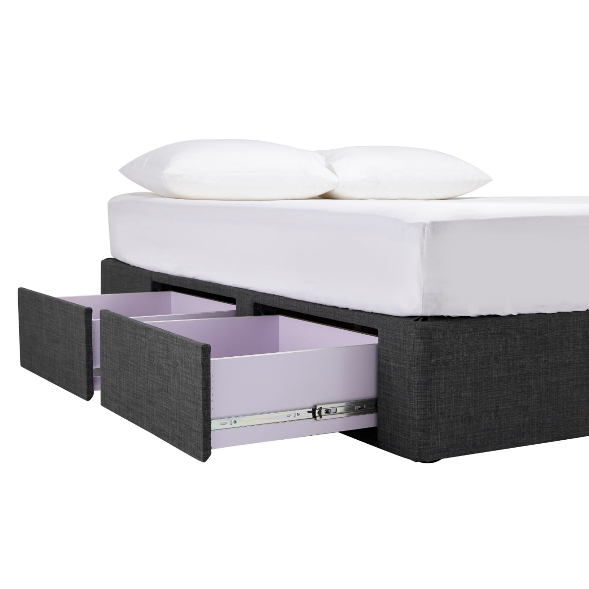 Mode Storage Bed Base Charcoal color Charcoal