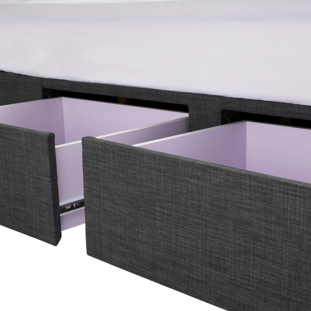 Mode Storage Bed Base Charcoal color Charcoal