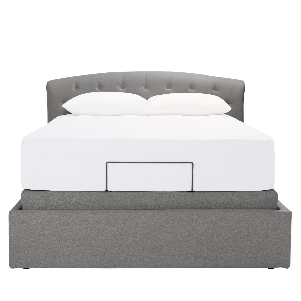 Ritz Adjustable Bed Solana Granite Queen color Granite