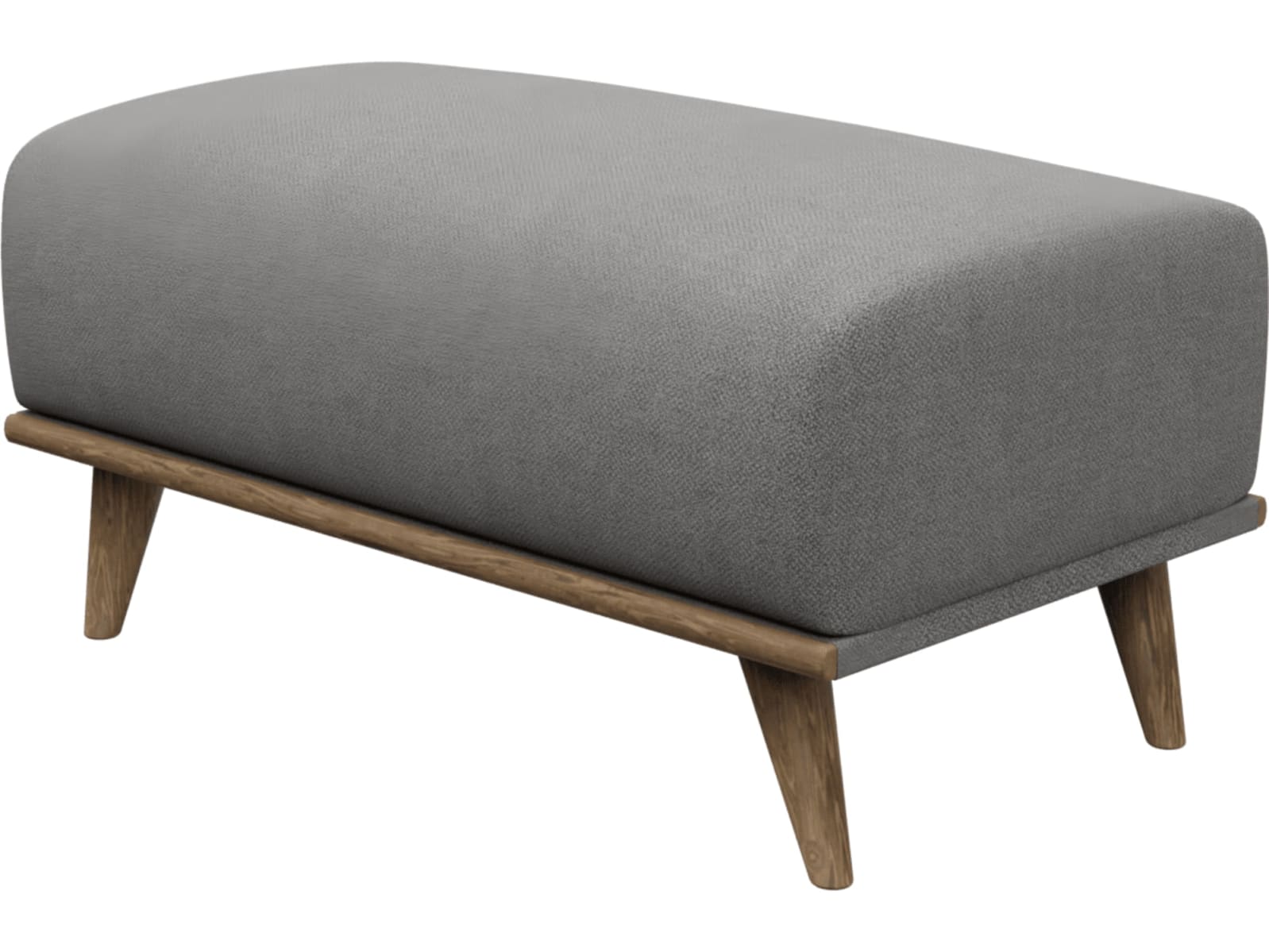 Dane California Slate Ottoman color California Slate