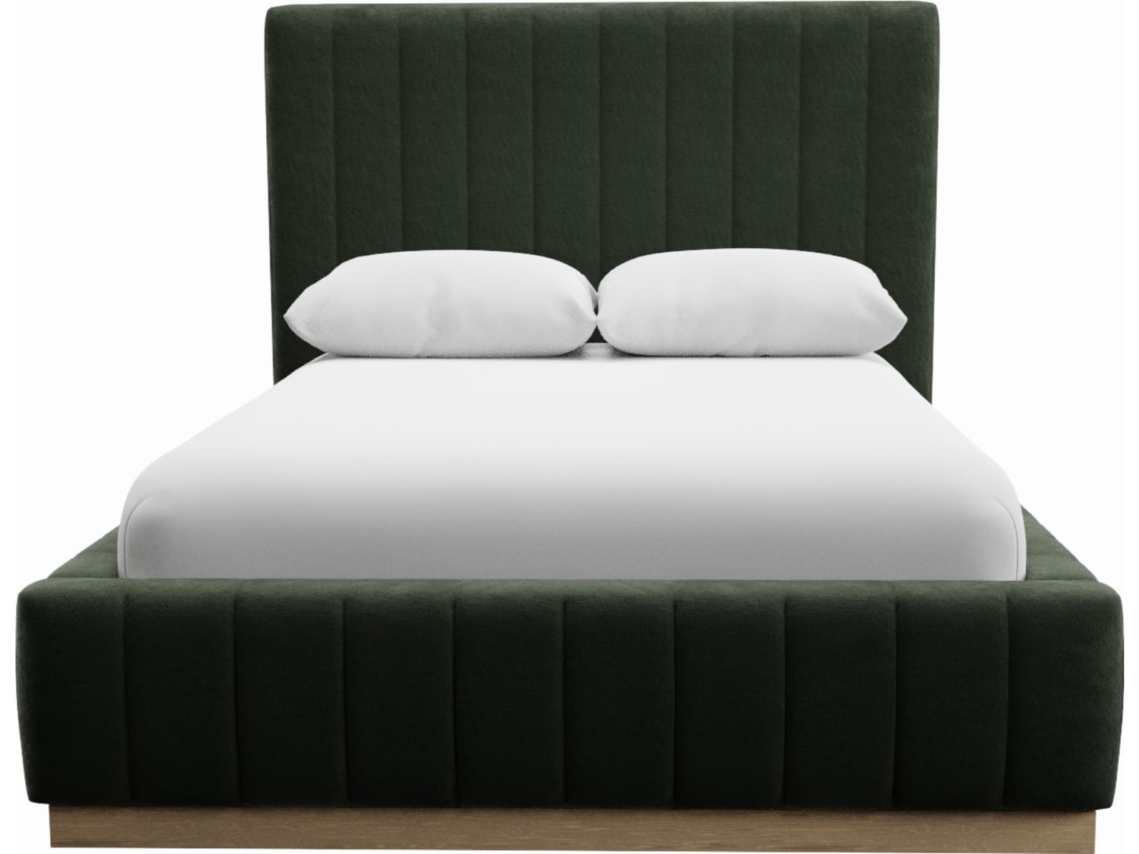 Brentwood Gas Lift Bed Muse Forest color Muse Forest