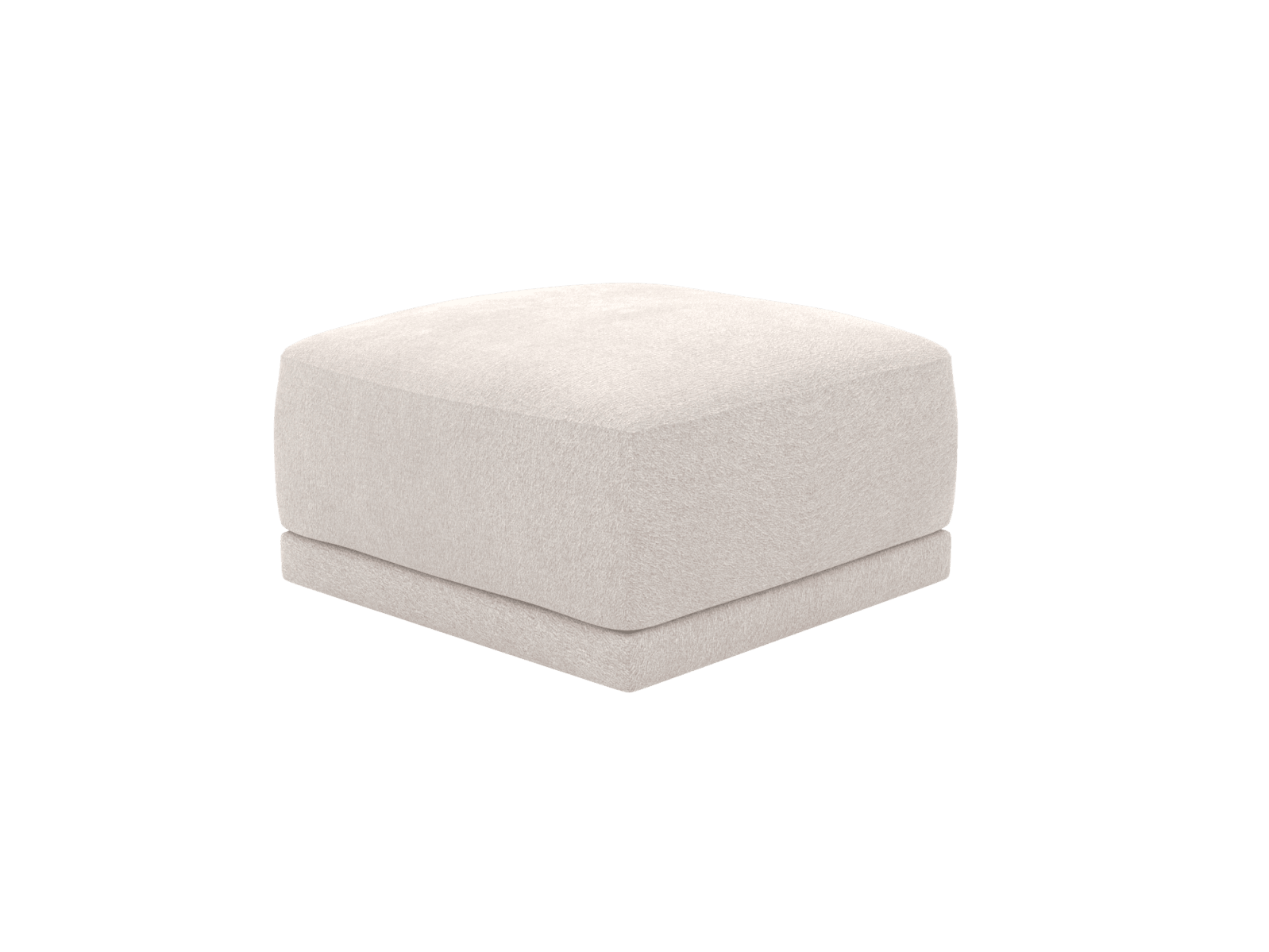 Haven Toorak Pearl Ottoman color Toorak Pearl