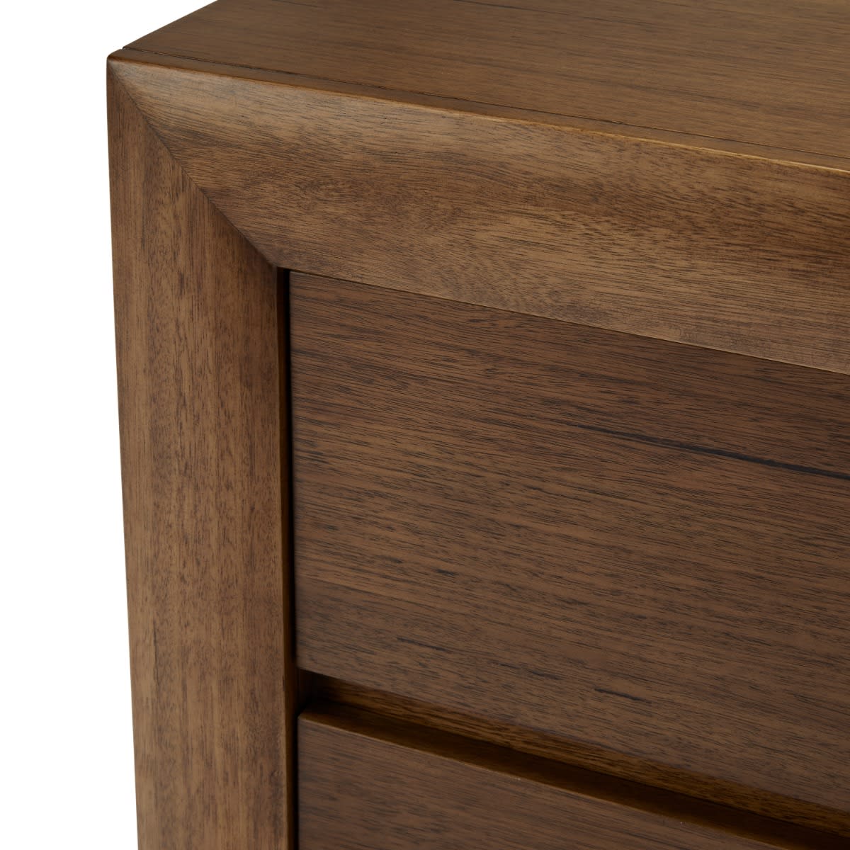 Bellambi Dark Messmate Bedside Table - 2 Drawer color Dark