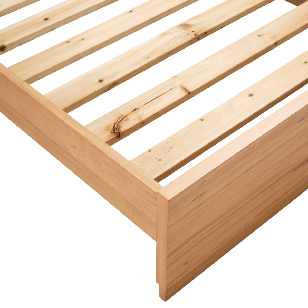 Clemence Bookend Headboard Kids Bed color Natural