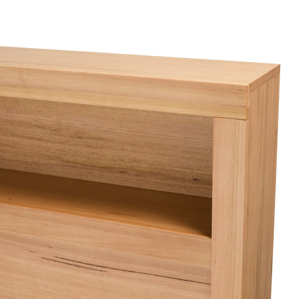 Clemence Bookend Headboard Kids Bed color Natural