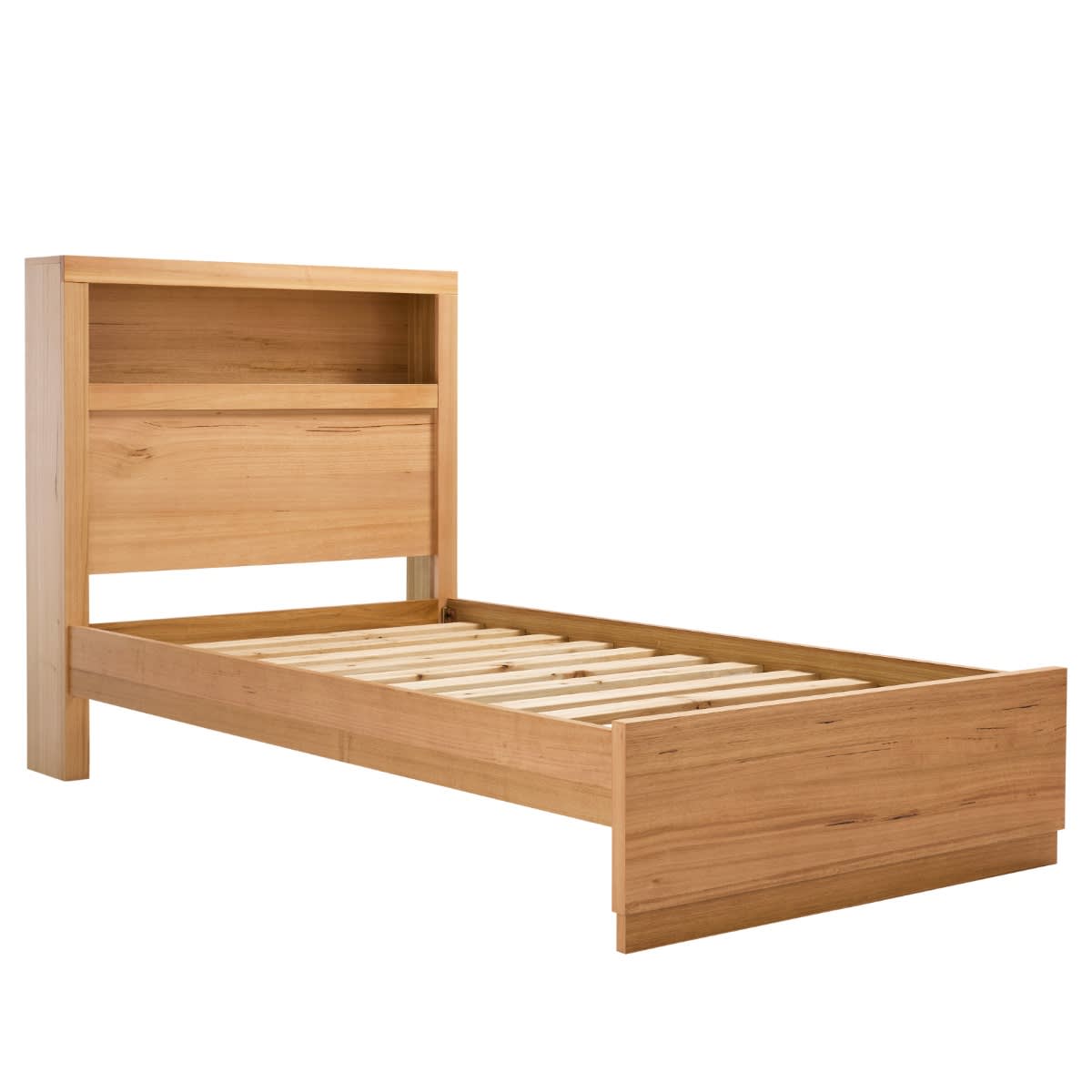 Clemence Bookend Headboard Kids Bed color Natural