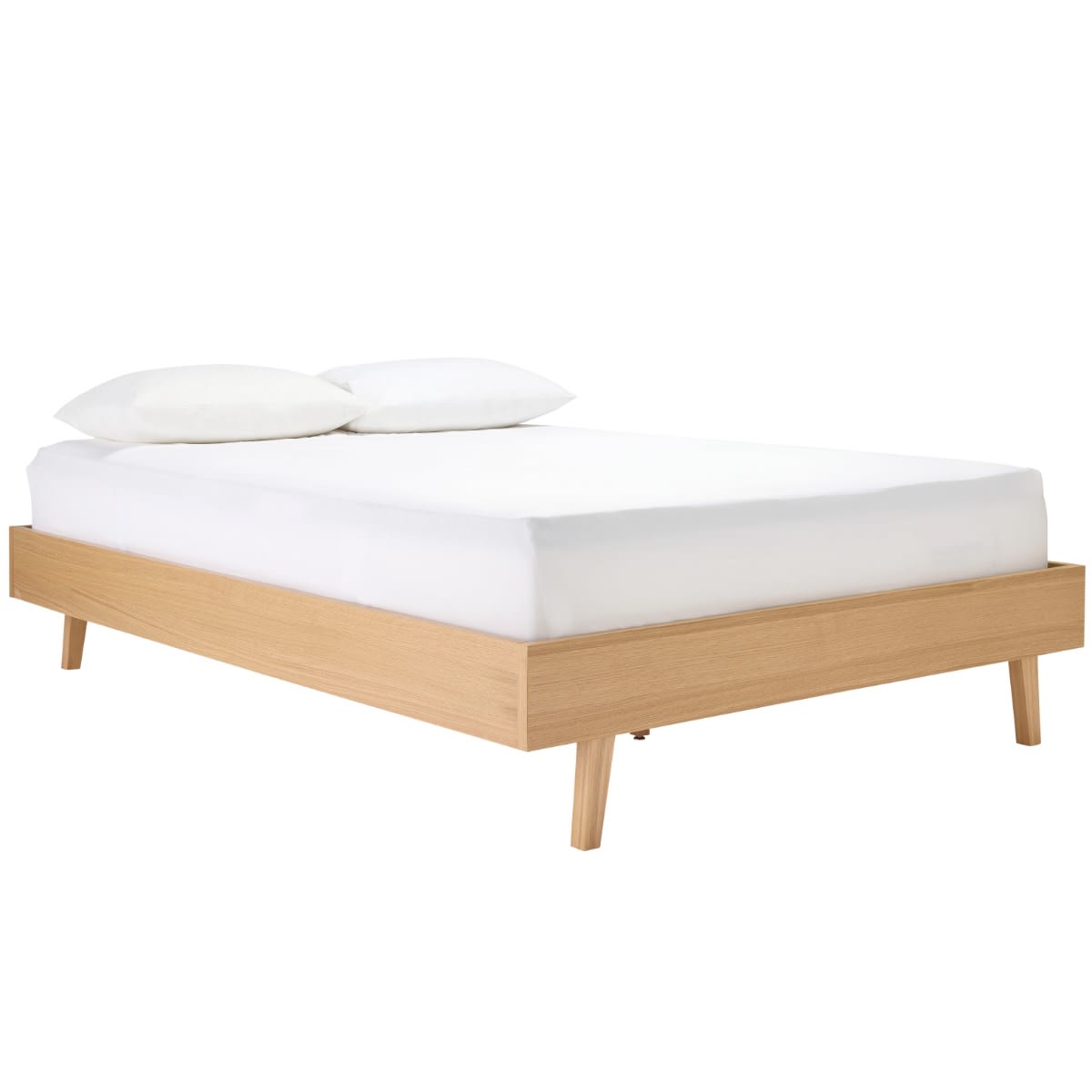 Morgan Oak Bed Base color Natural