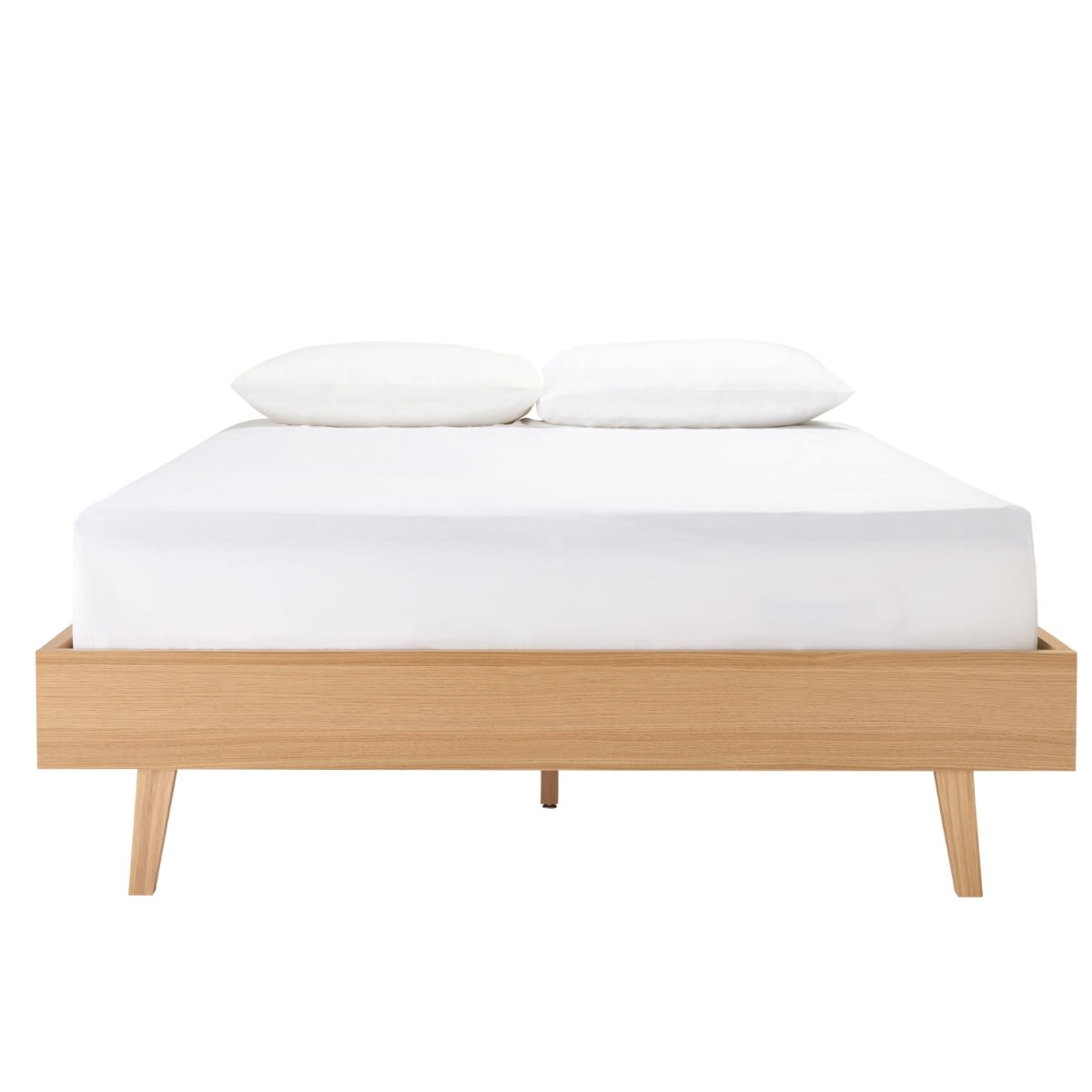 Morgan Oak Bed Base color Natural