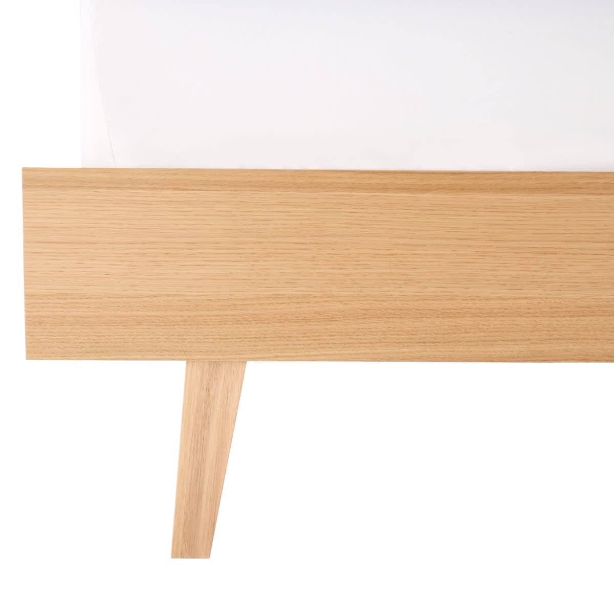 Morgan Oak Bed Base color Natural