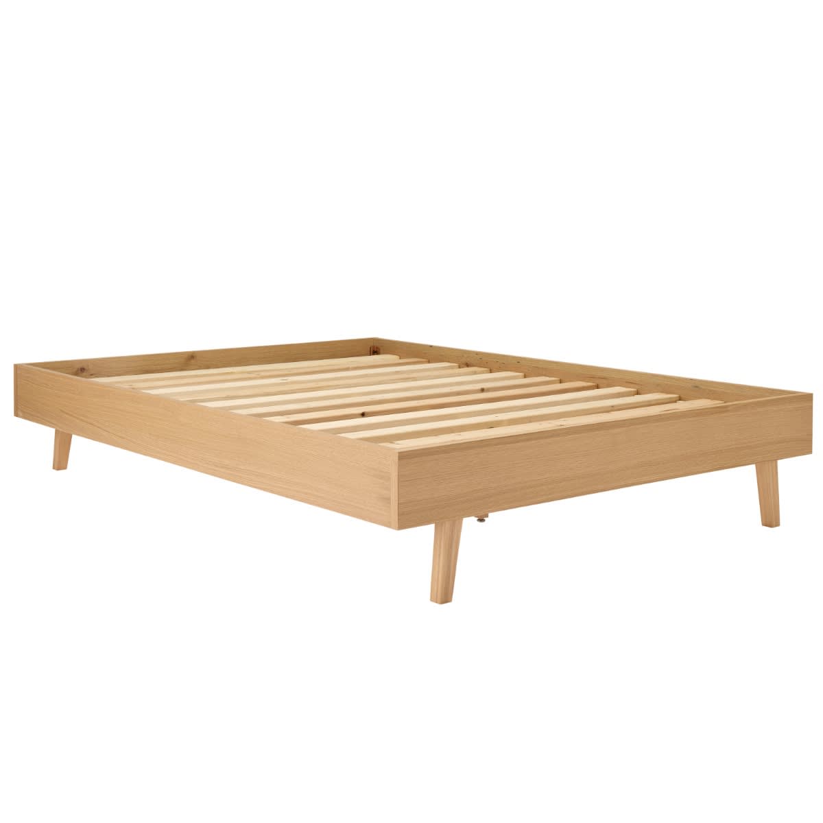 Morgan Oak Bed Base color Natural