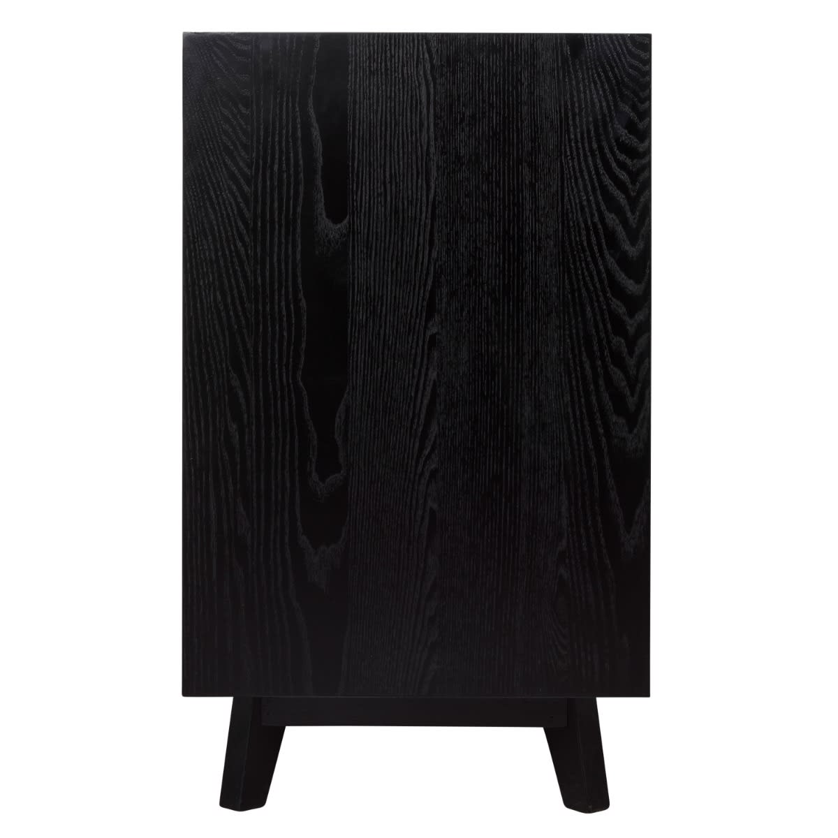 Morgan Oak Dresser Black - 6 Drawer color Black