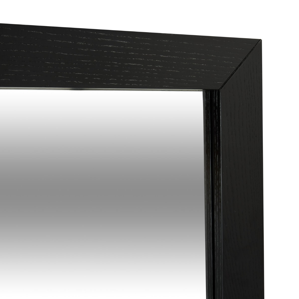 Morgan Dresser Mirror Black color Black
