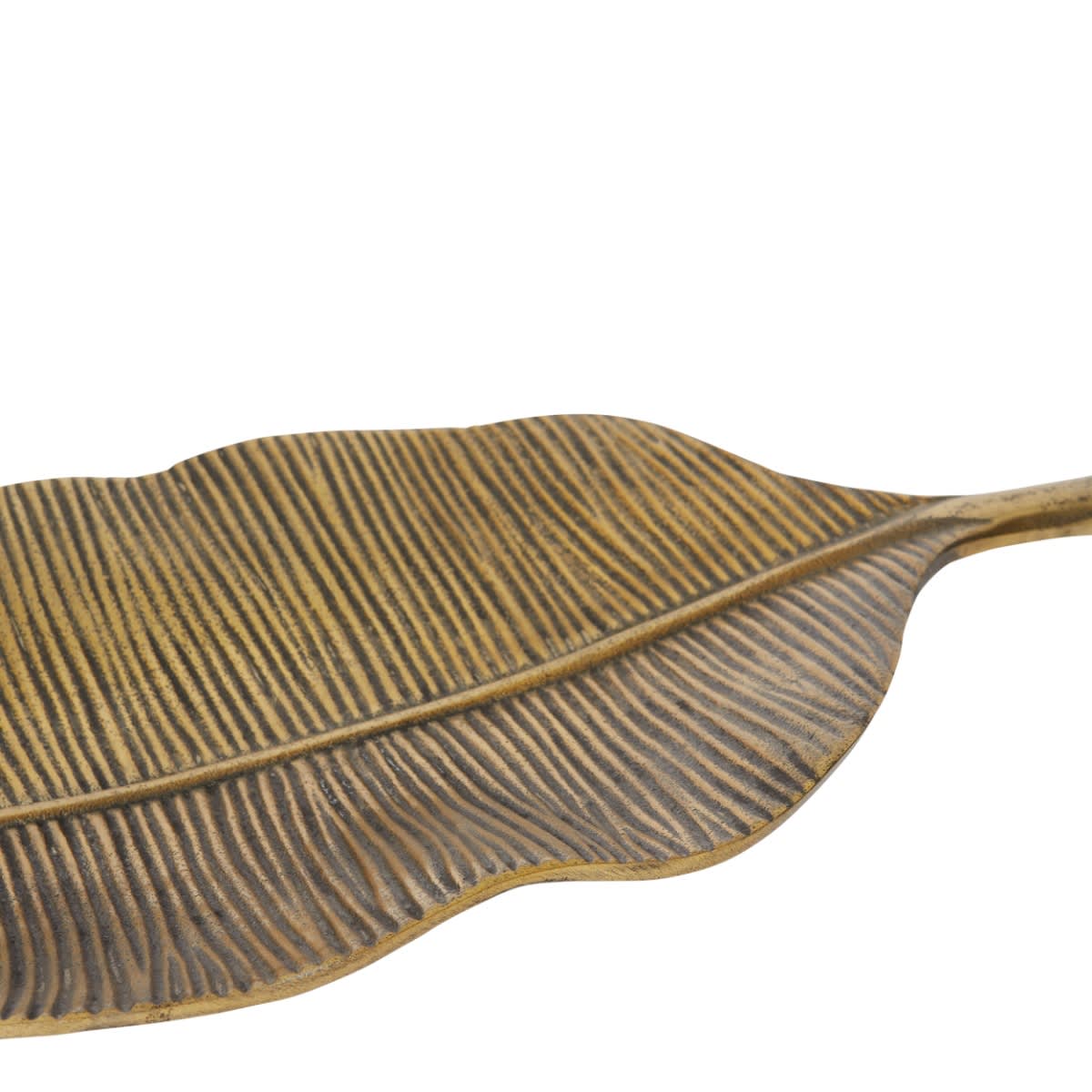 Leaf Dish Gold - 81cm color Gold