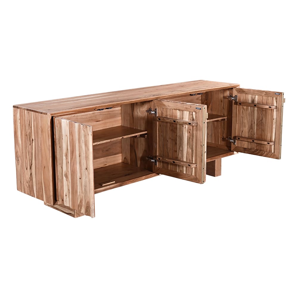 Linee Acacia Natural Buffet - 200cm color Natural