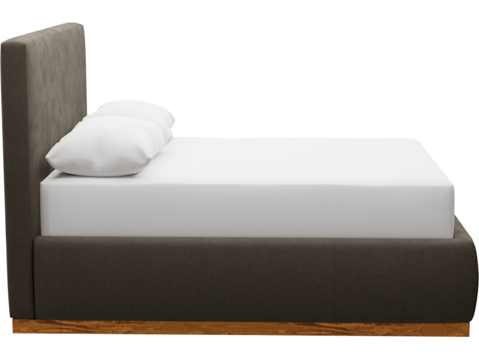 Haven Dark Gas Lift Bed Muse Mink color Muse Mink