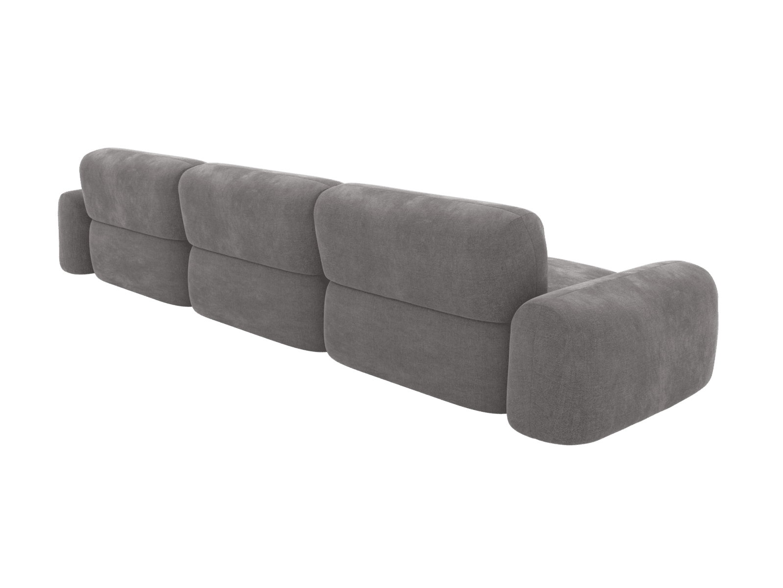Beckett Tribute Storm Modular Sofa - 3 Seater color Tribute Storm