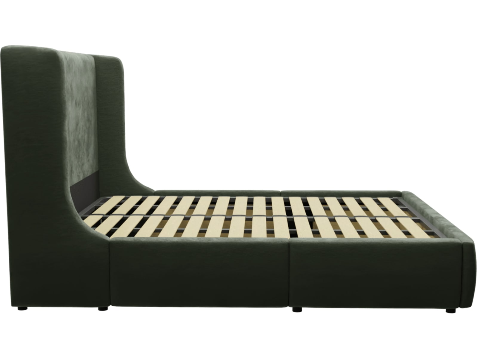 Lucy Drawer Bed Muse Forest color Muse Forest