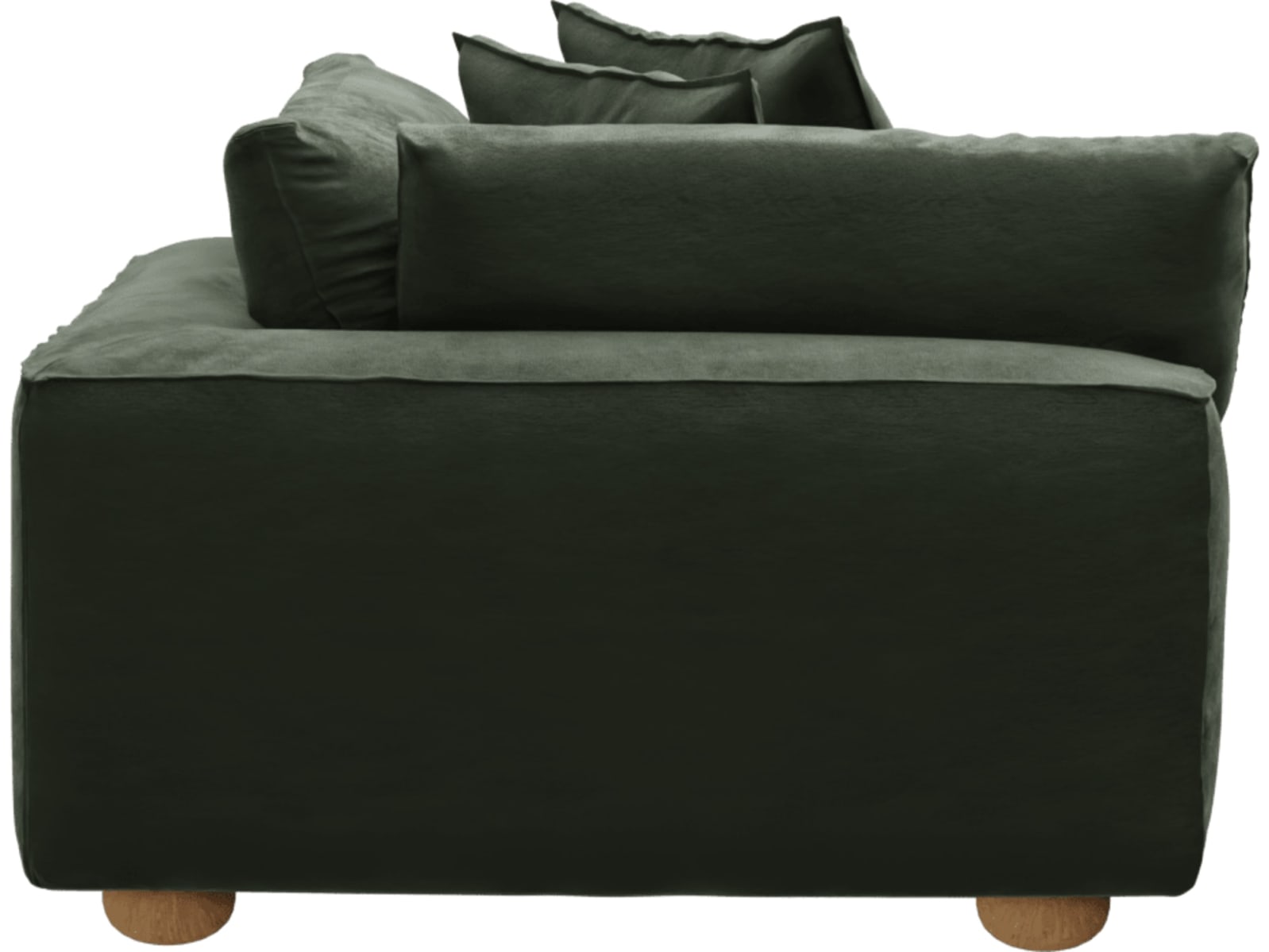 Tully Muse Forest Corner Sofa Chair Module color Muse Forest