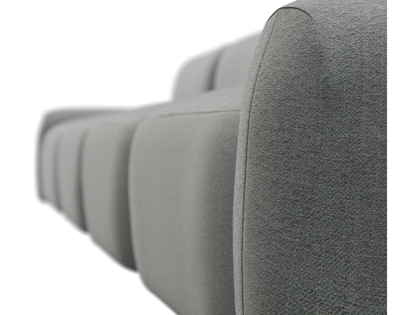 Beckett Tribute Storm Modular Sofa - 4 Seater color Tribute Storm