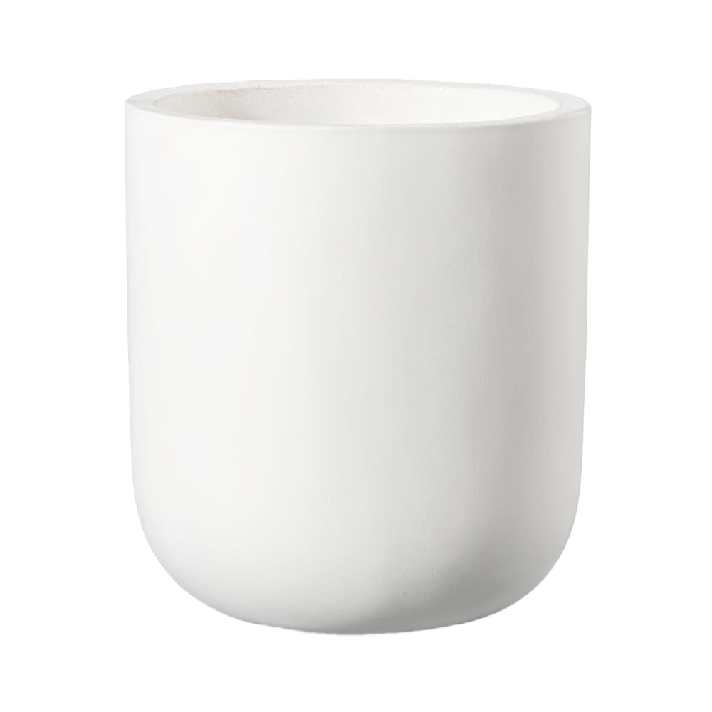 Dora Concrete Planter White - 30cm x 34cm color White