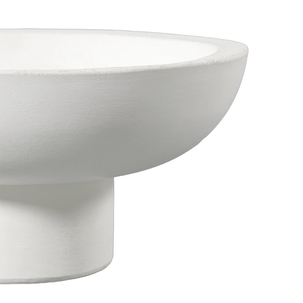 Ursula Decorative Bowl White - 32cm x 15cm color White