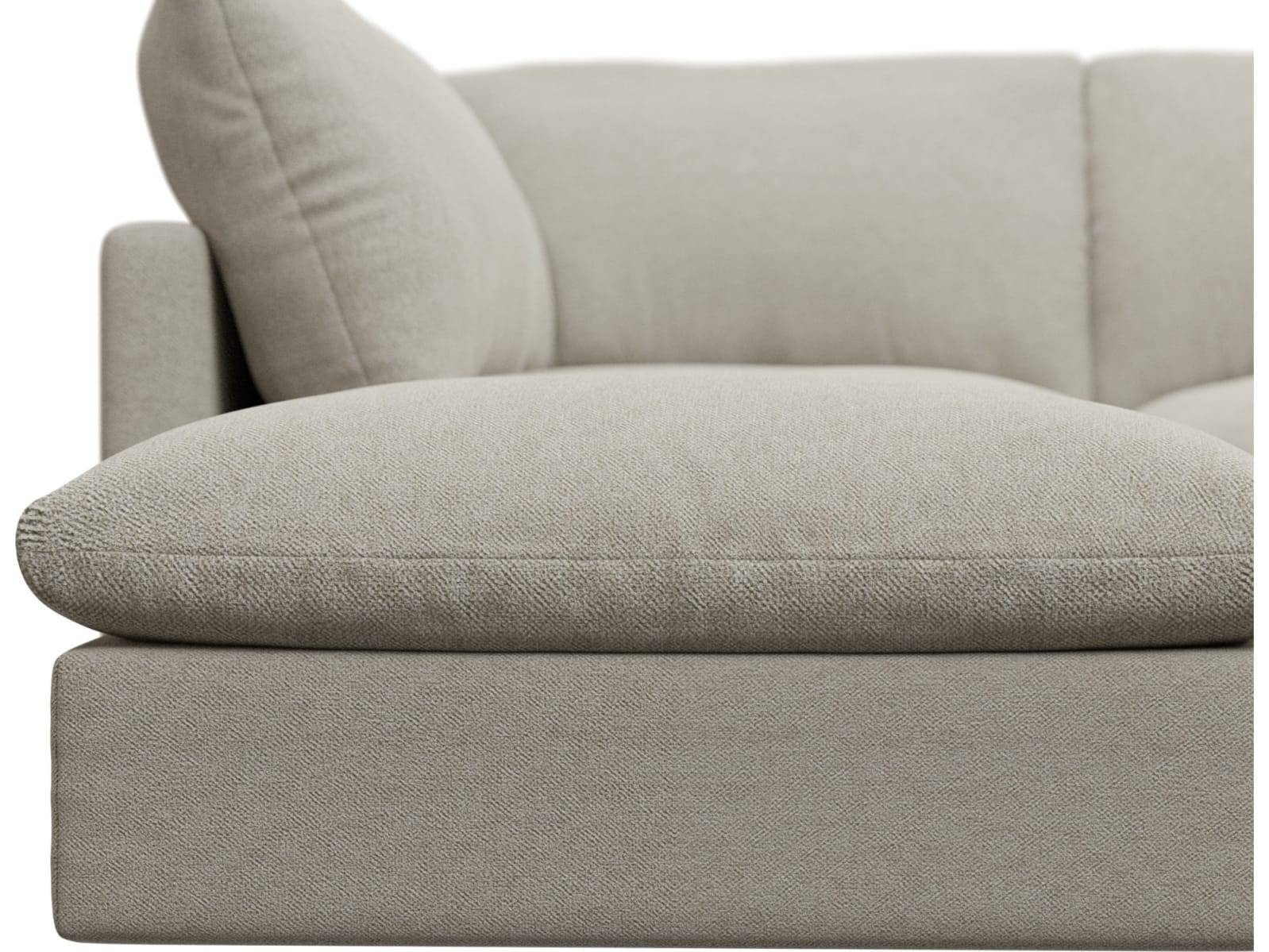 Willow Noa Desert Modular Sofa - 6 Seater LAF Terminal color Noa Desert