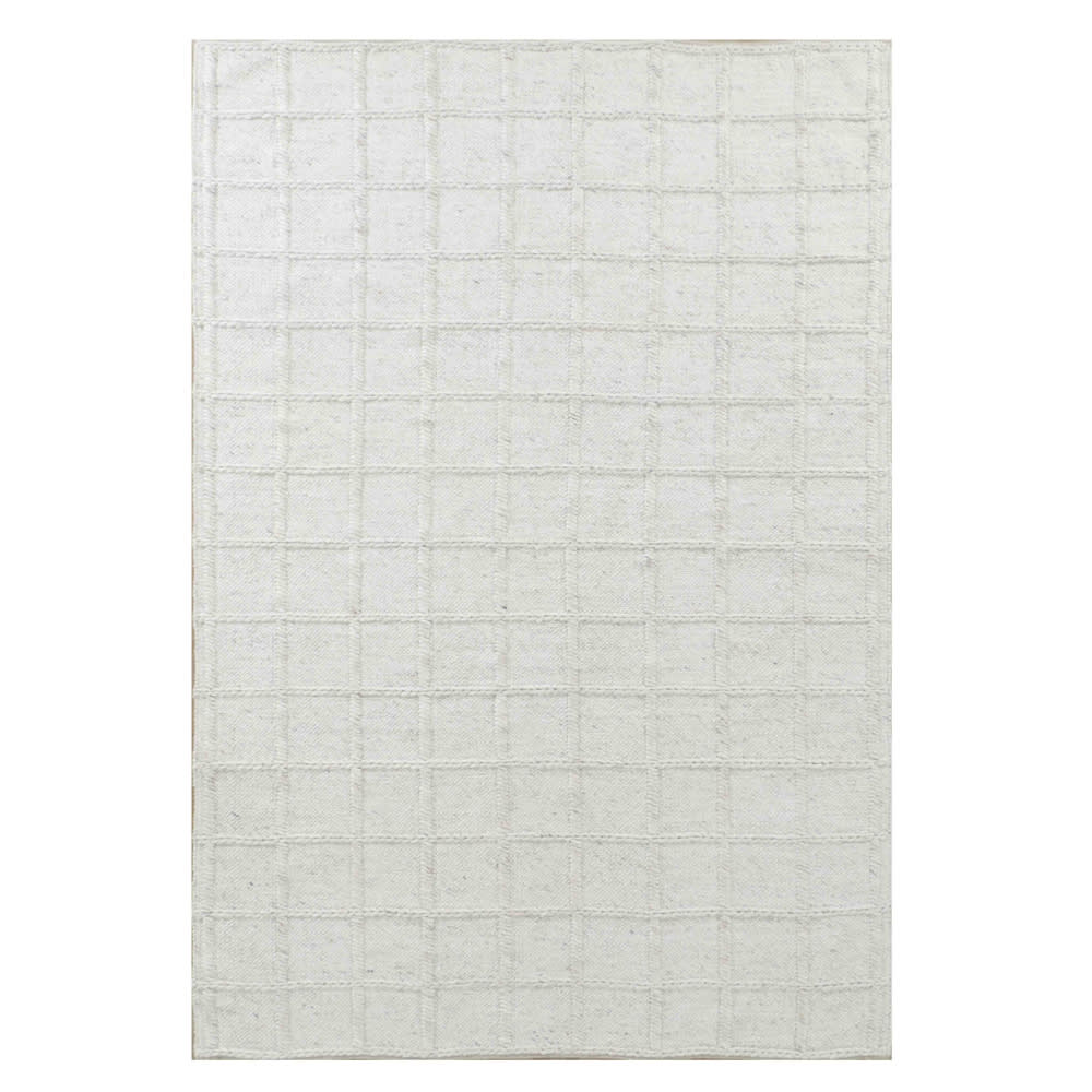 Moritz Wool Rug - Ivory color Ivory