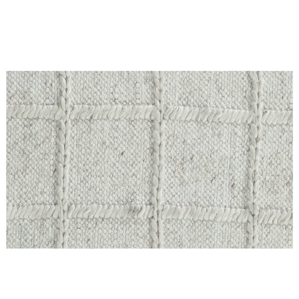 Moritz Wool Rug - Ivory color Ivory