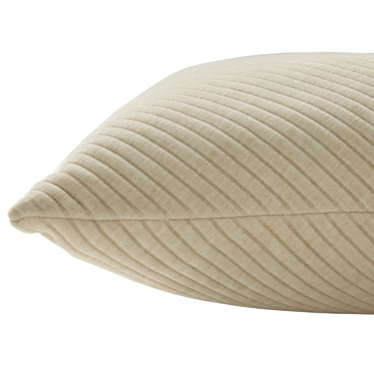 Amble Cushion Beige - 47cm x 47cm color Beige