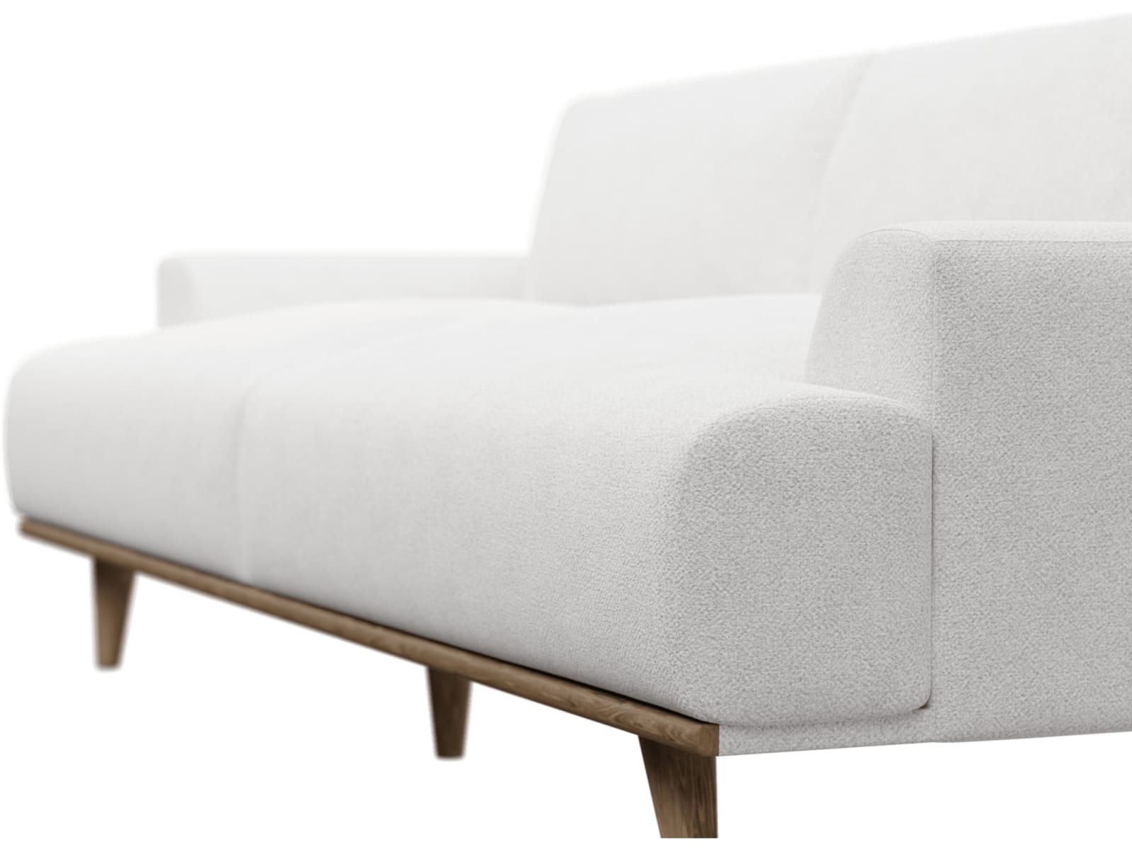 Dane Noa Fog Sofa - 3 Seater color Noa Fog
