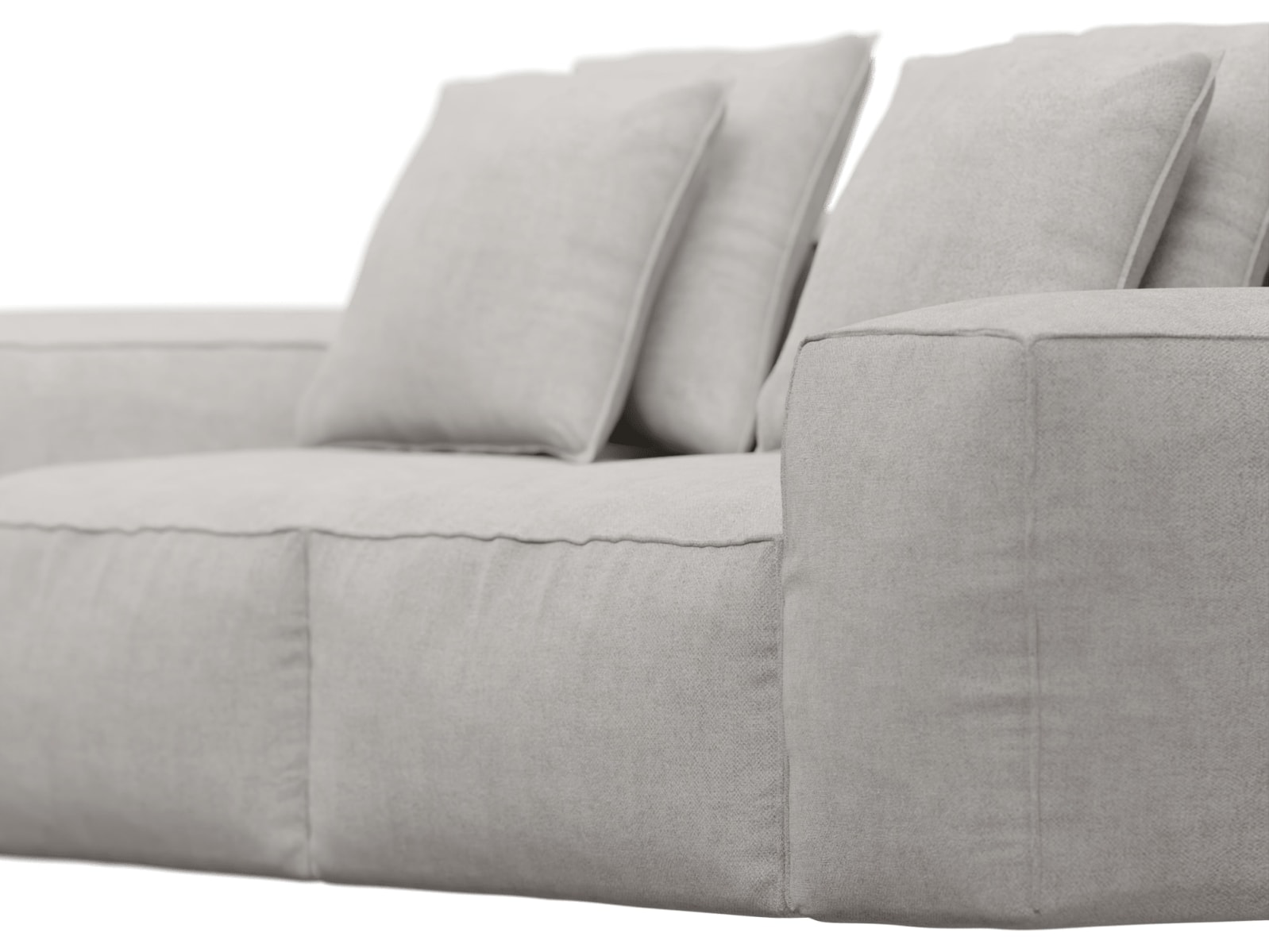 Riley Avon Mineral Modular Sofa - 2 Seater color Avon Mineral