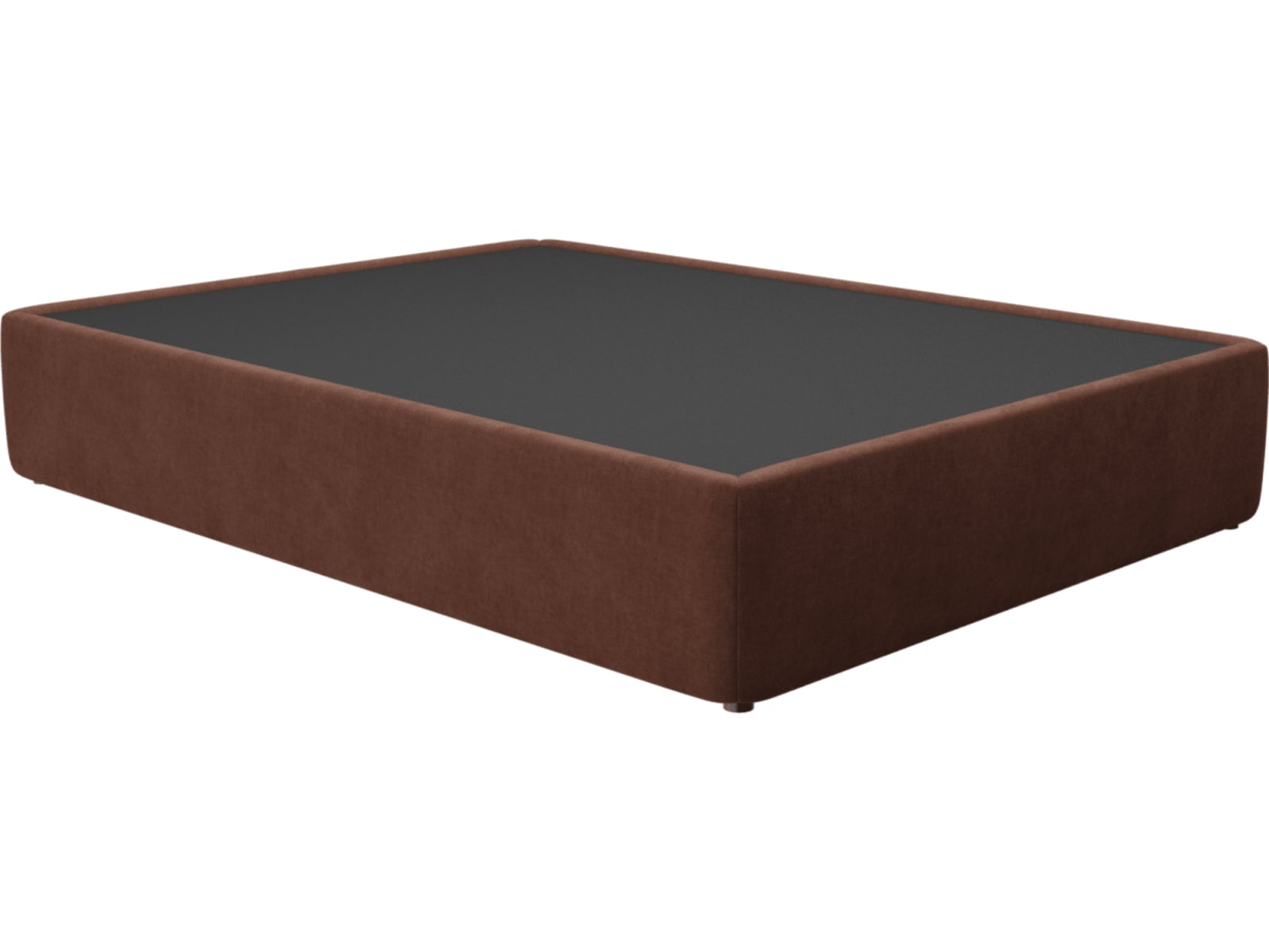 Leo Bed Base Muse Rust color Muse Rust