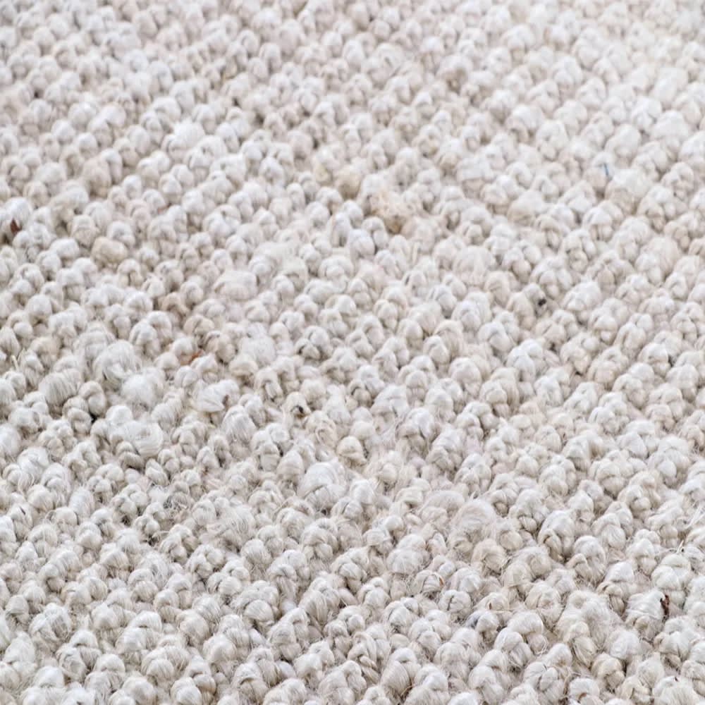 Boucle Jute Rug Ivory - 300 x 400cm color Ivory