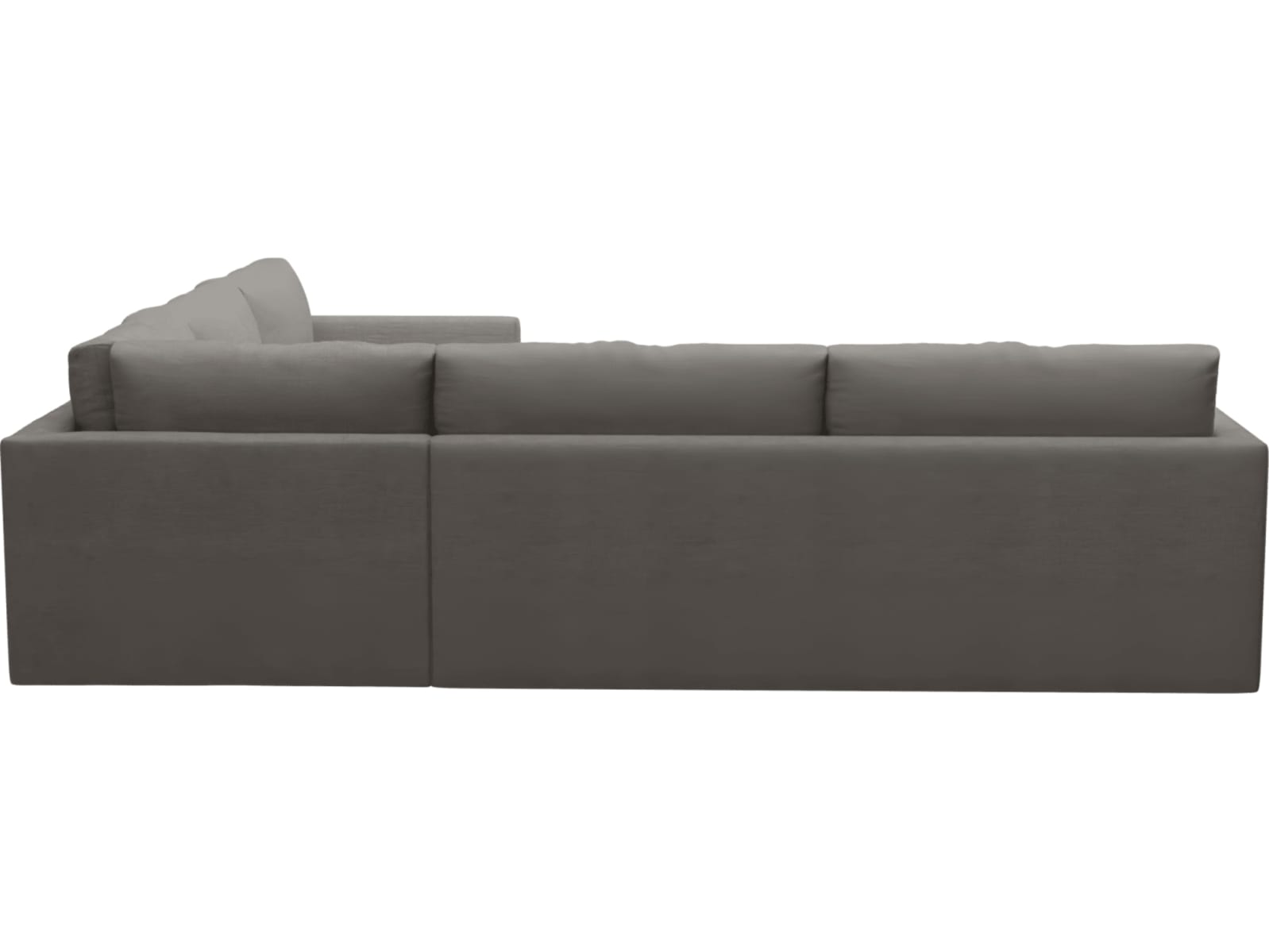 Haven Isla Soft Grey Modular Sofa - 7 Seater color Isla Soft Grey