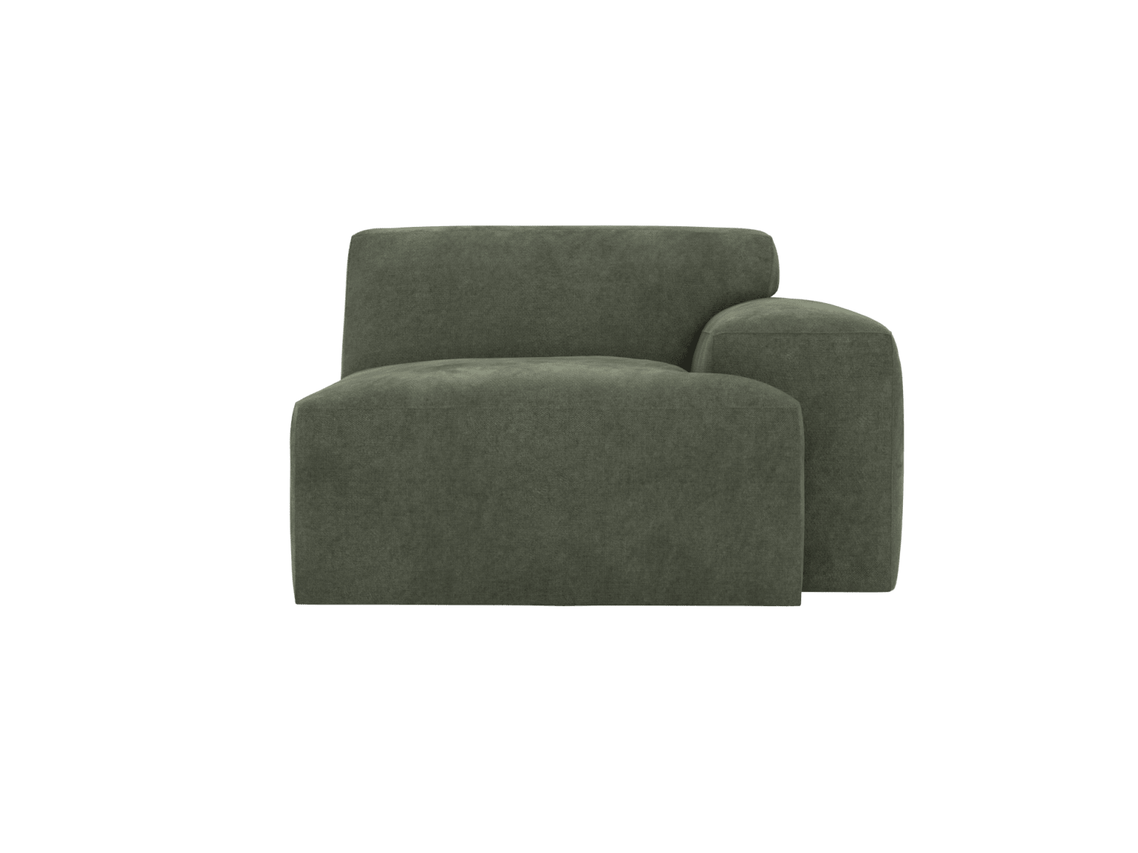 Copenhagen Muse Forest Right Arm Facing Sofa Module color Muse Forest