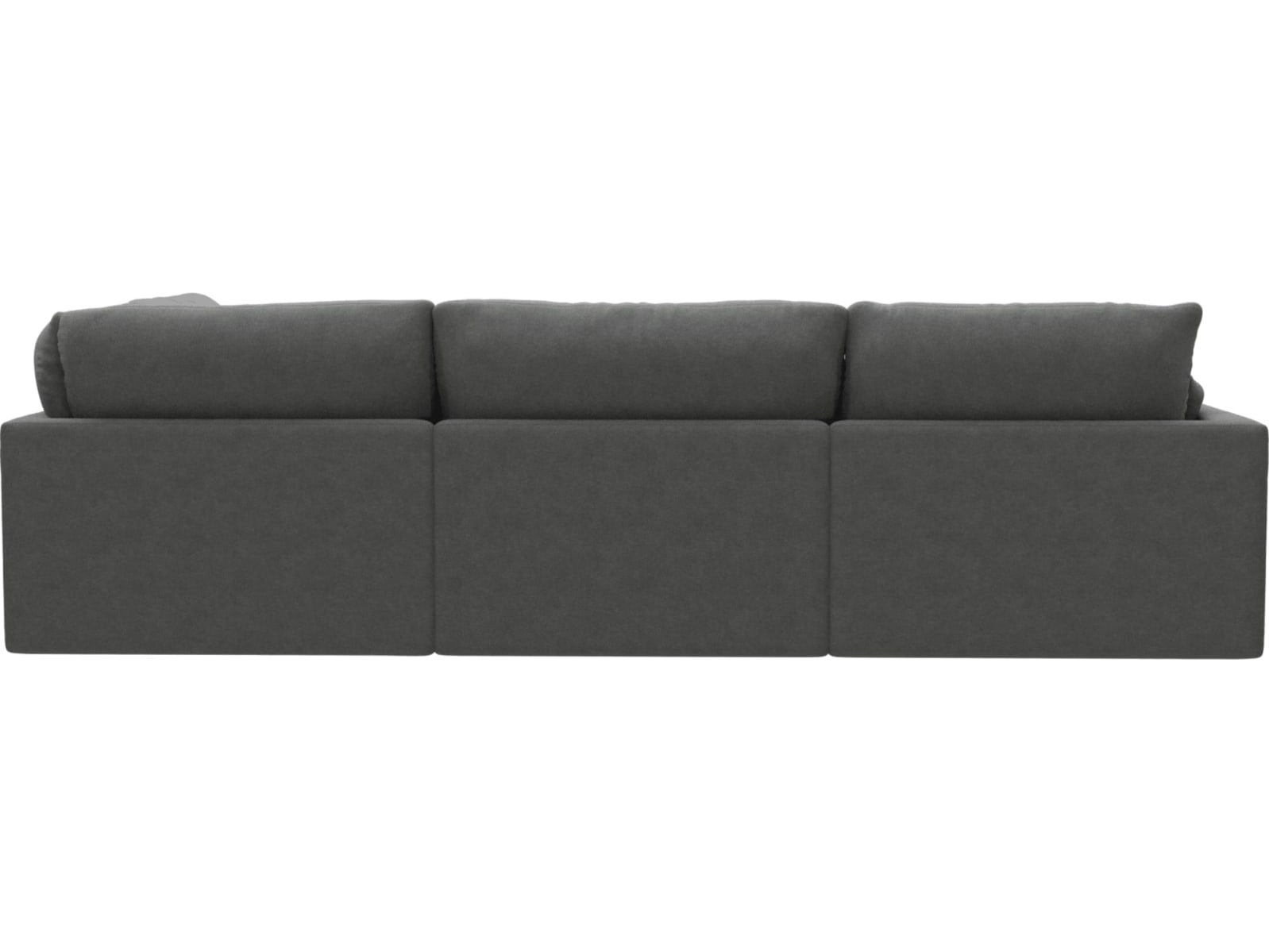 Willow Maya Flint Corner Sofa - 4 Seater RAF Terminal color Maya Flint