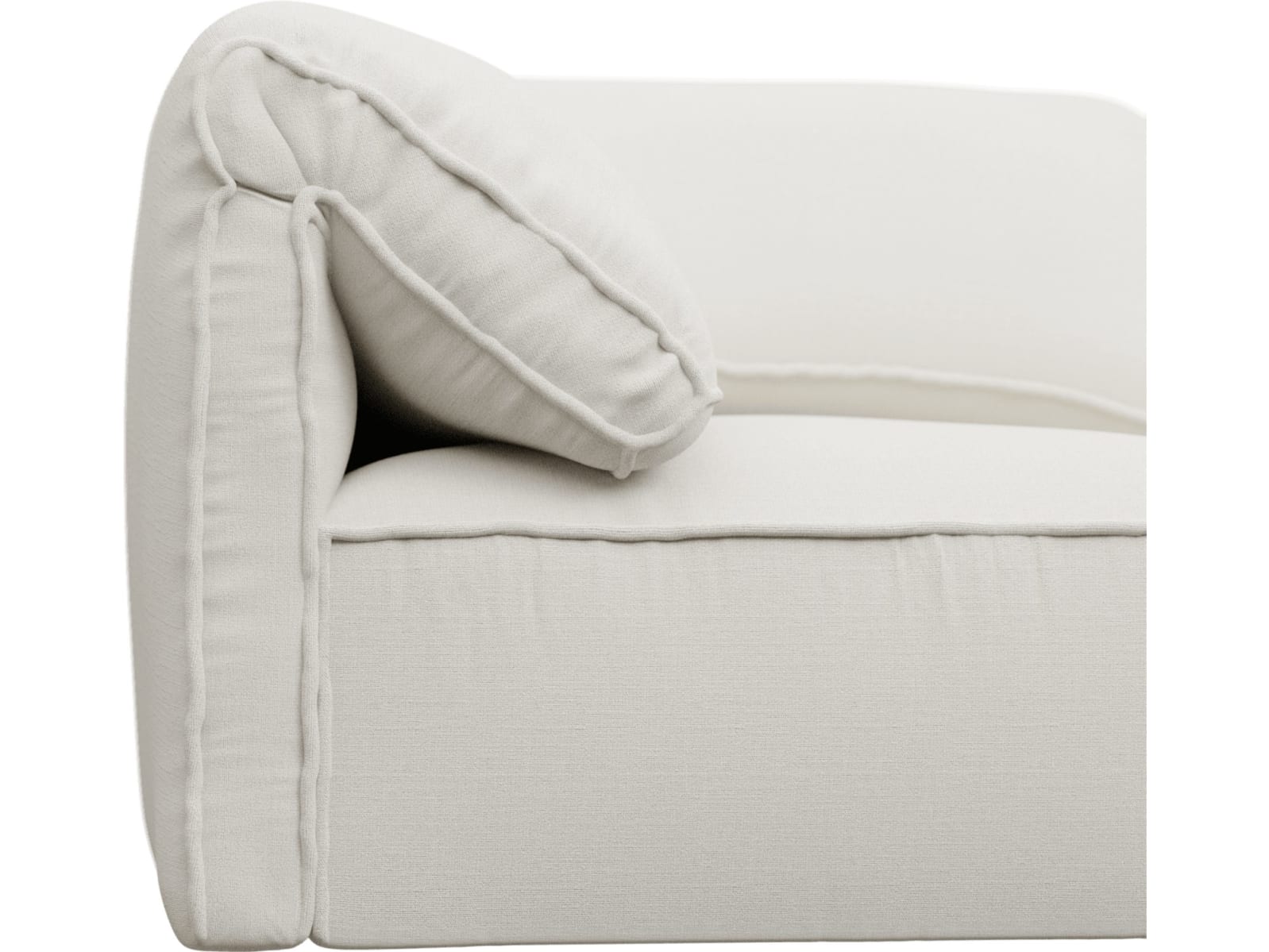 Kai Tribute Ice Modular Sofa - 5 Seater color Tribute Ice