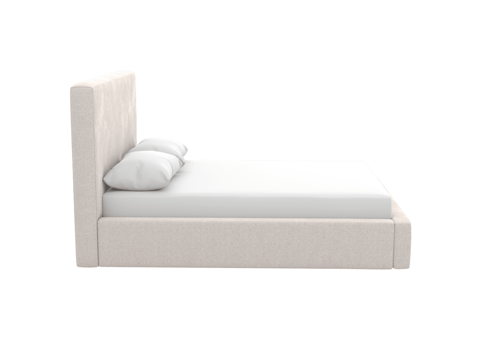Felix Gas Lift Bed Toorak Pearl color Toorak Pearl