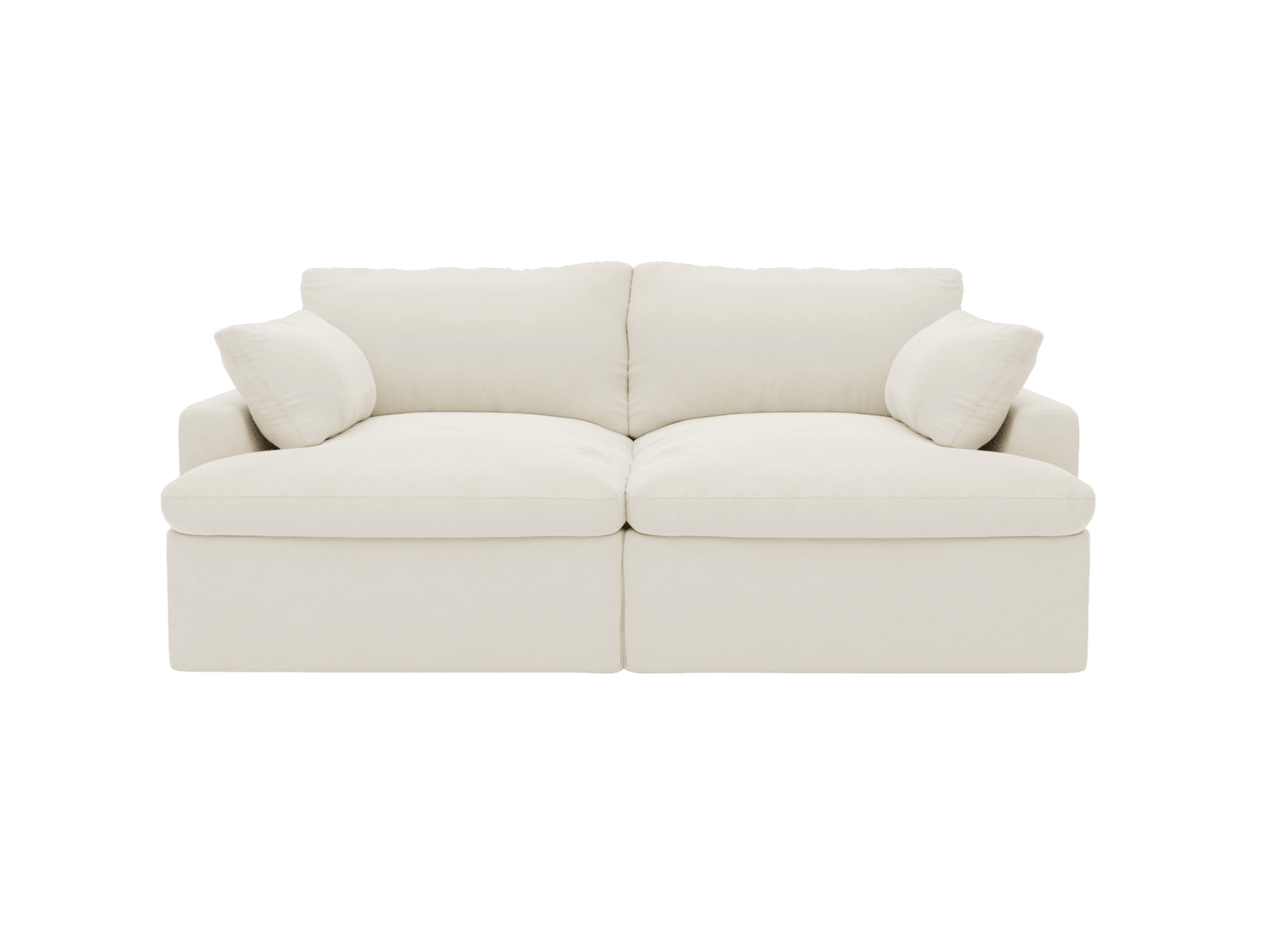Retreat Muse Flax Modular Sofa - 2 Piece color Muse Flax