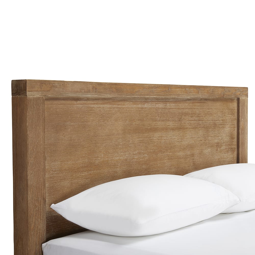 Hobart Bed Frame color Rustic Brown
