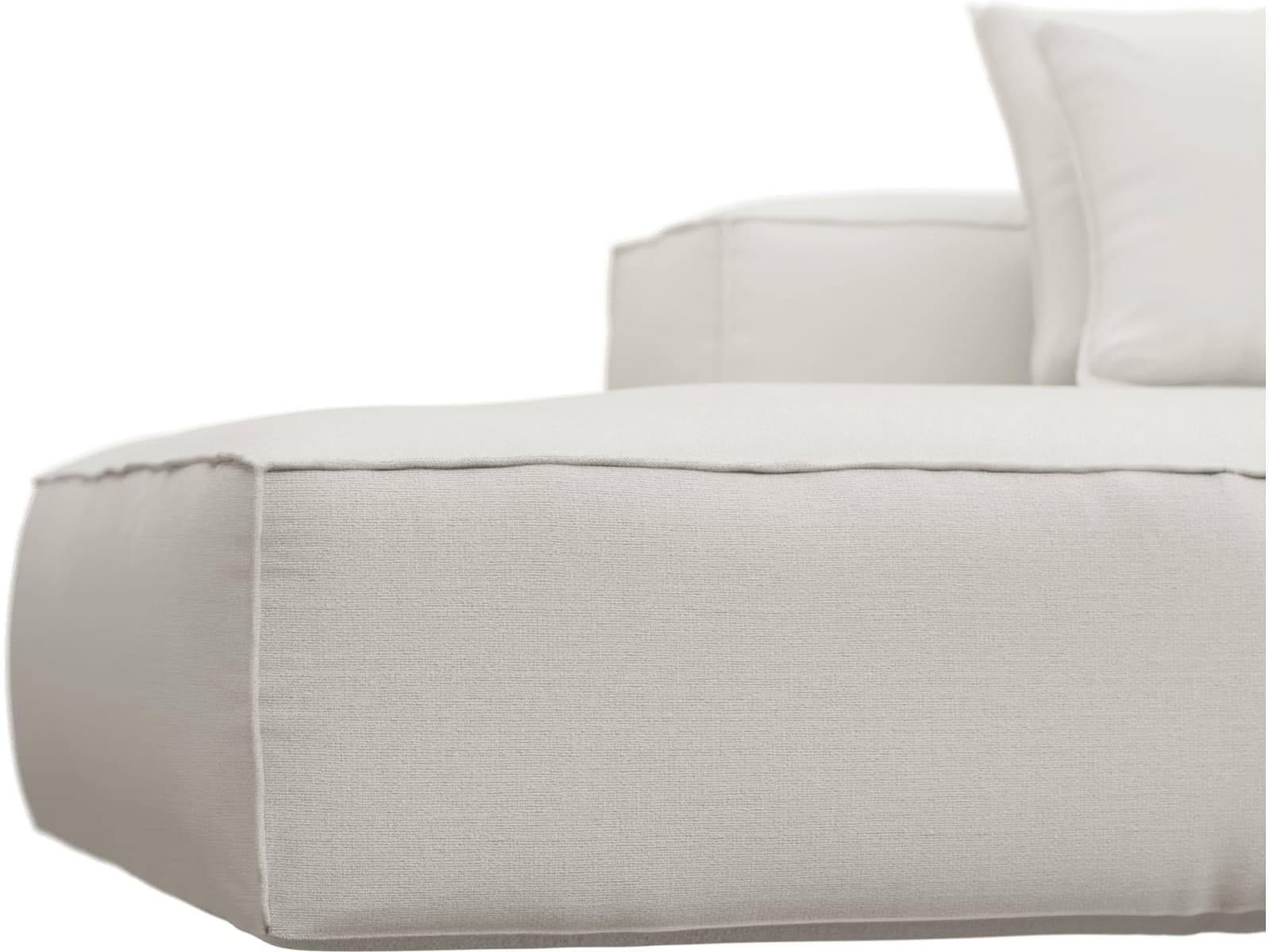 Riley Tribute Ice Modular Sofa - 1x Arm, 4x Armless, 1x Left Terminal color Tribute Ice