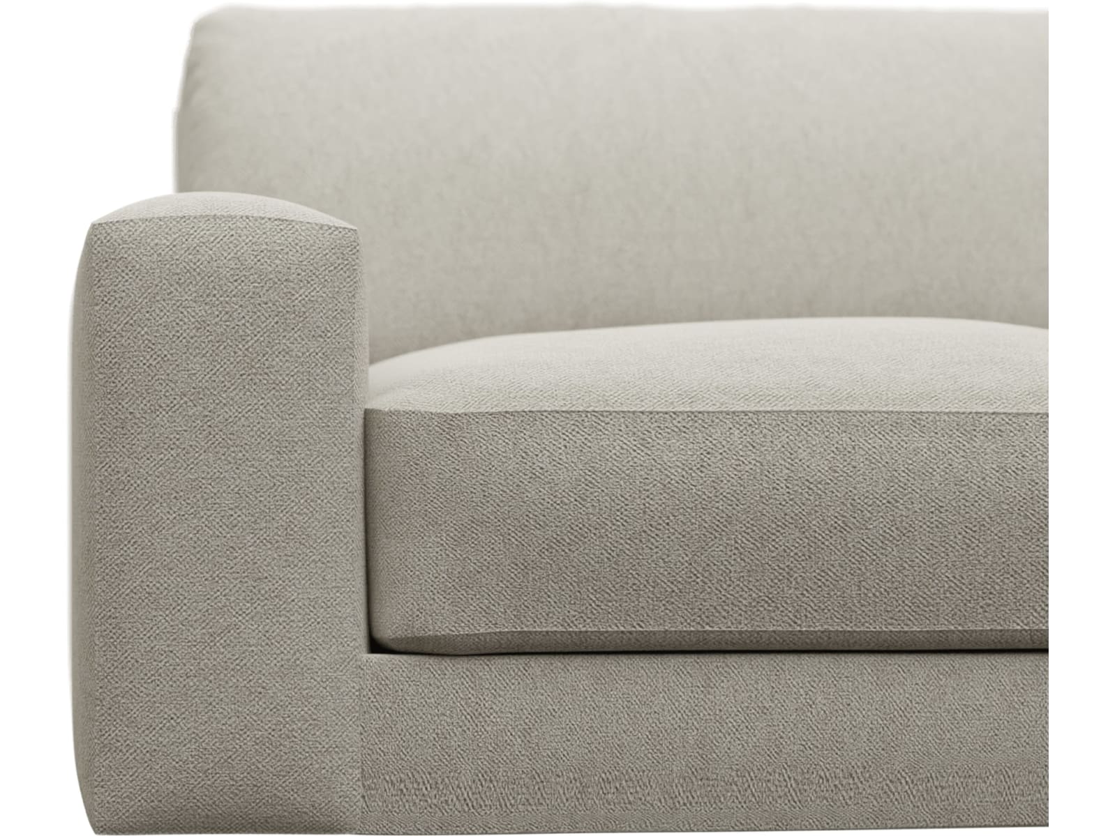 Monica Noa Desert Left Arm Facing Chair Module color Noa Desert