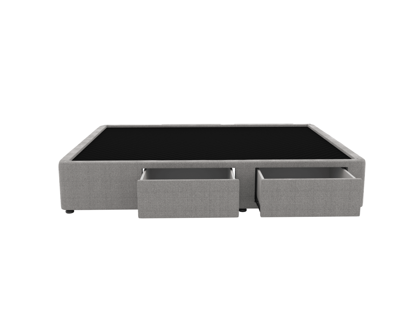Zenith Storage Drawer Bed Base Toorak Pebble color Toorak Pebble