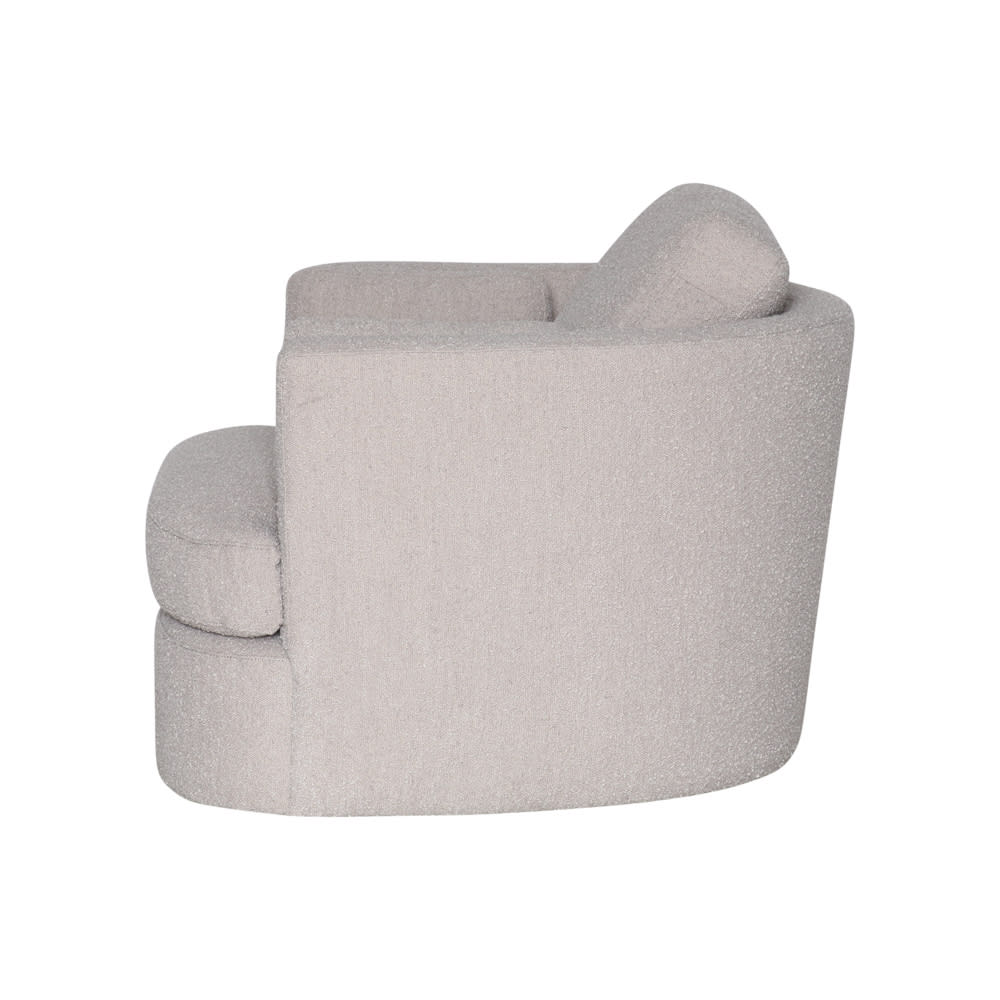 Lax Swivel Chair Boucle Pumice color Boucle Pumice