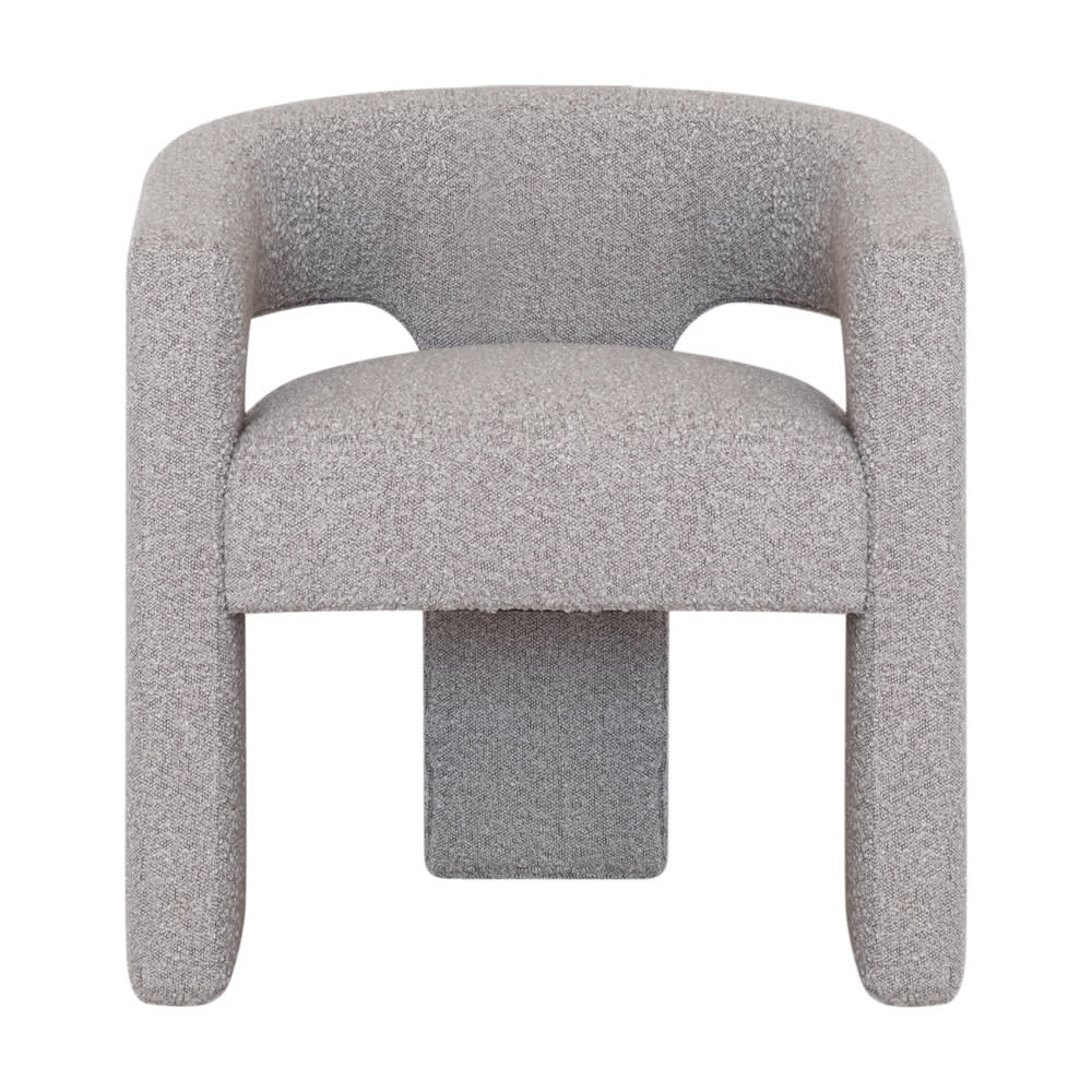 Leva Boucle Storm Accent Chair color Boucle Storm