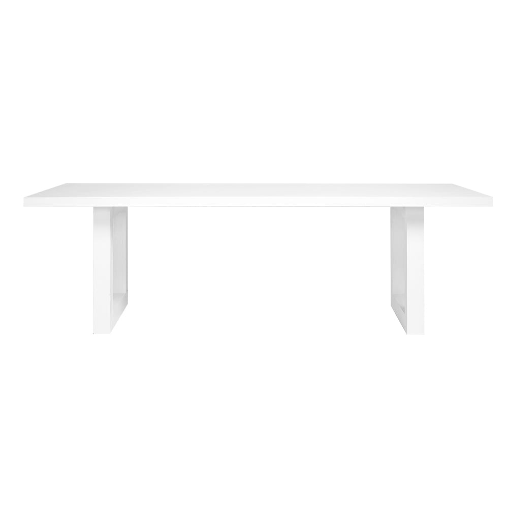 Balmain Dining Table White - 270cm color White