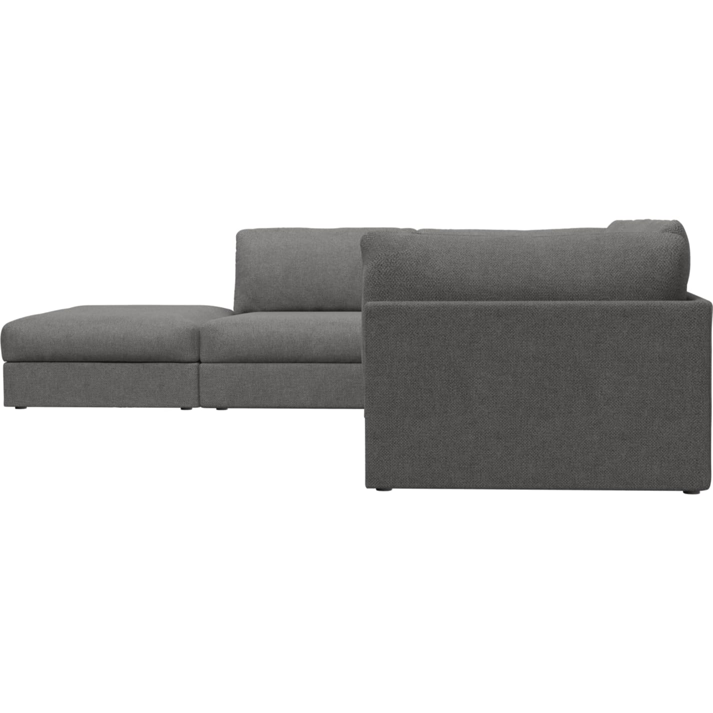 Finley California Slate Modular Sofa - 5 Seater LAF Terminal color California Slate