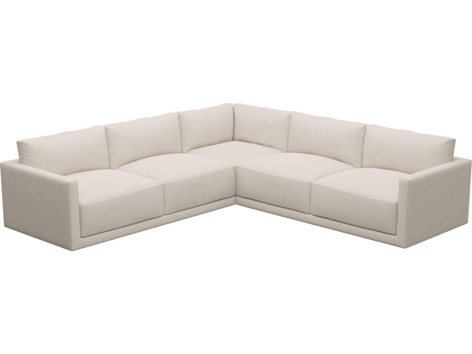 Haven Santa Fe Sand Modular Sofa - 7 Seater color Santa Fe Sand
