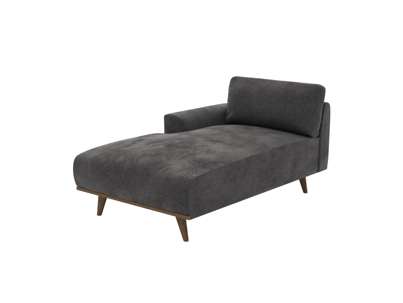 Dane California Charcoal Chaise Left Arm Facing Sofa Module color California Charcoal
