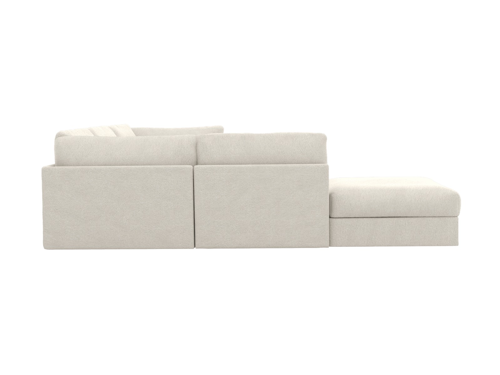 Finley California Ivory Modular Sofa - 5 Seater LAF Terminal color California Ivory